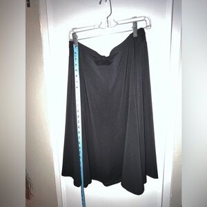 Michael Kors A-Line Black Skirt Size Large